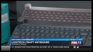 Screen Shot of the Logitech Craft Keyboard