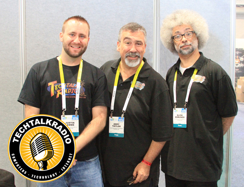 Photo of Justin, Andy and Slick of TechtalkRadio