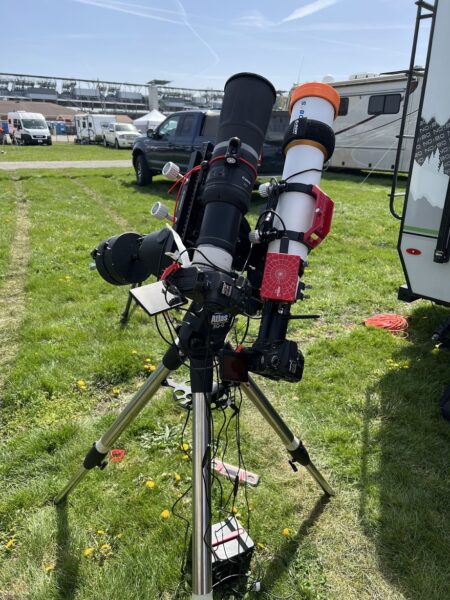 Camera Setups to Capture the 2024 Eclipse at the Indianapolis Speedway 
