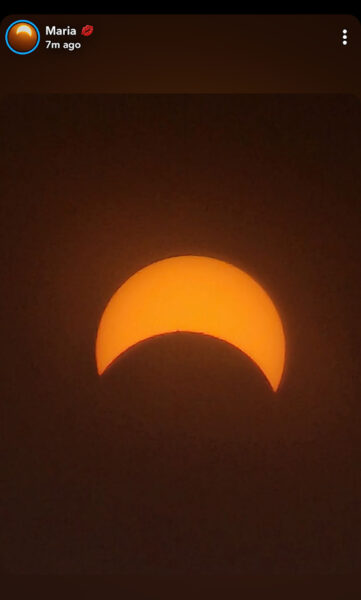 Maria captured this image with the Samsung Galaxy S24 and Solar Glasses over the Lens