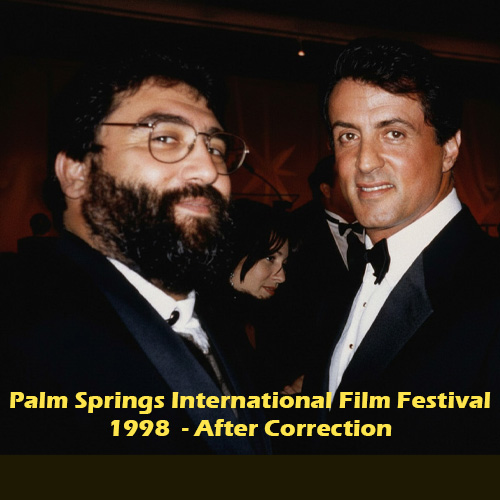 Andy used the New Tools to Correct this Photo from 1998 using Adobe